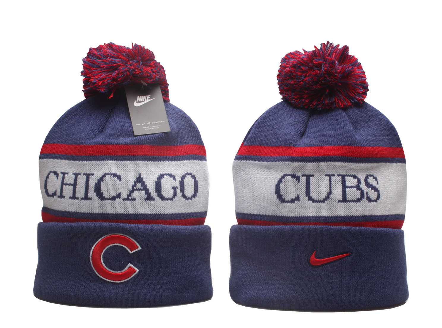 Chicago Cubs blue  2024 MLB hat->->Sports Caps